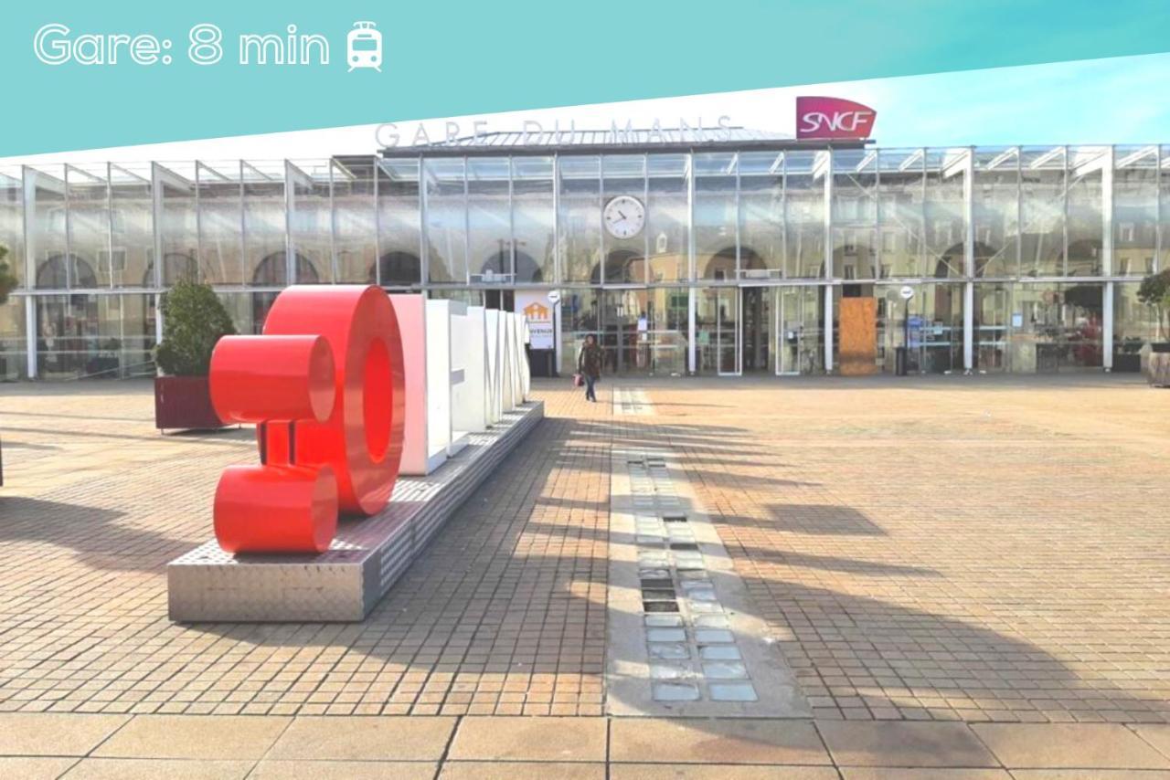 لو مان Gracy Studio - Centre Ville - Tramway - Wifi المظهر الخارجي الصورة